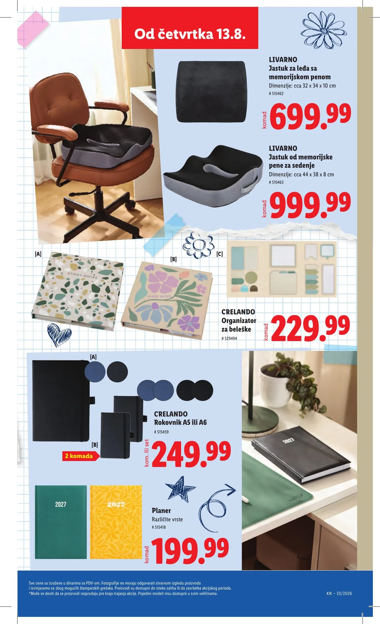 Lidl akciós újság Szerbia 08.13–08.19 – 89. oldal