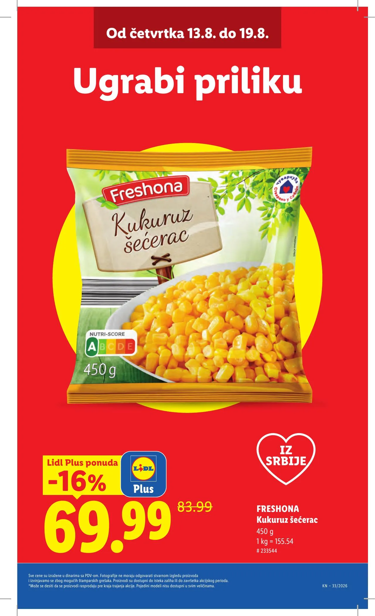 Lidl akciós újság Szerbia 08.13–08.19 – 9. oldal