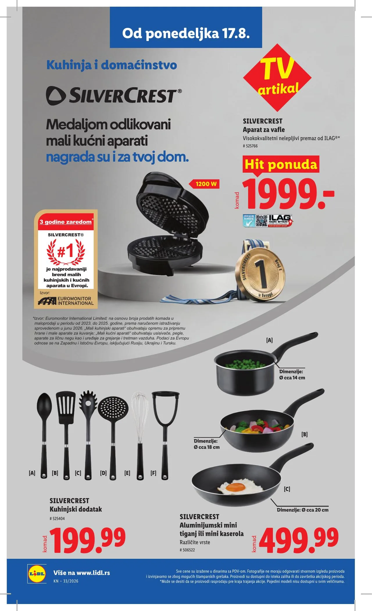 Lidl akciós újság Szerbia 08.13–08.19 – 96. oldal