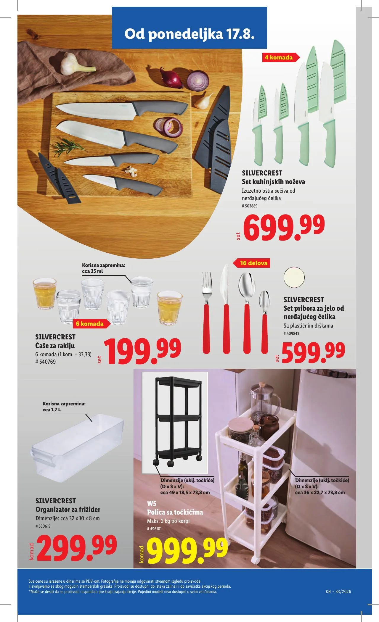 Lidl akciós újság Szerbia 08.13–08.19 – 99. oldal