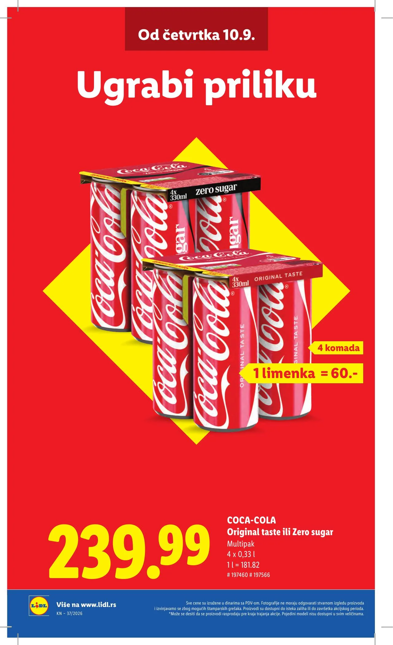 Lidl akciós újság Szerbia 09.10–09.16 – 10. oldal