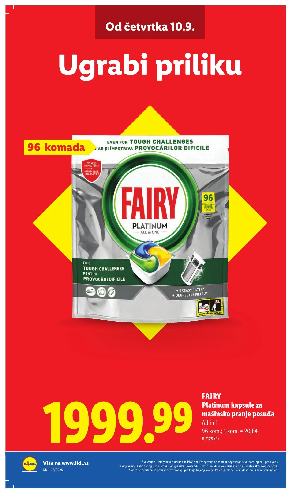 Lidl akciós újság Szerbia 09.10–09.16 – 12. oldal