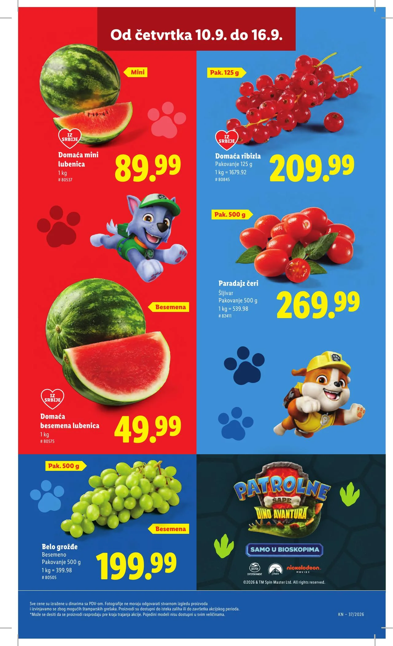 Lidl akciós újság Szerbia 09.10–09.16 – 23. oldal