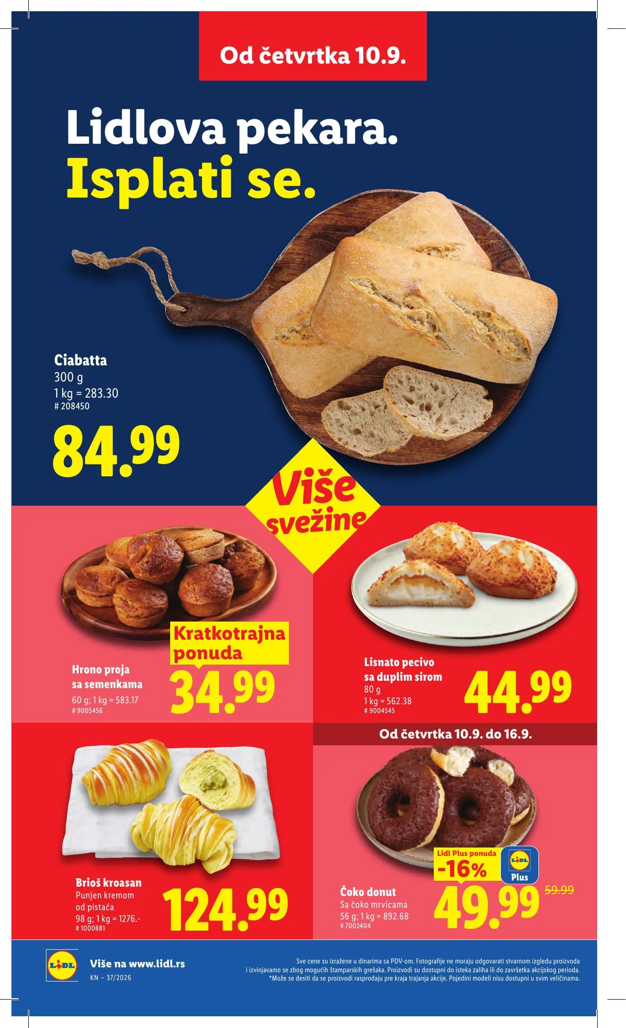 Lidl akciós újság Szerbia 09.10–09.16 – 26. oldal