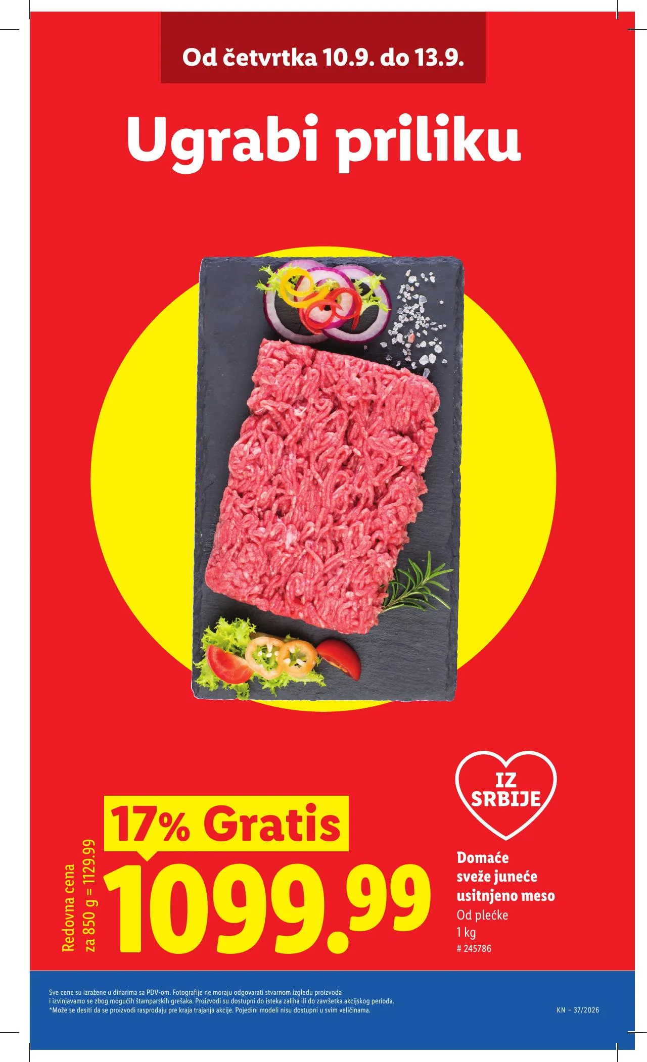 Lidl akciós újság Szerbia 09.10–09.16 – 3. oldal