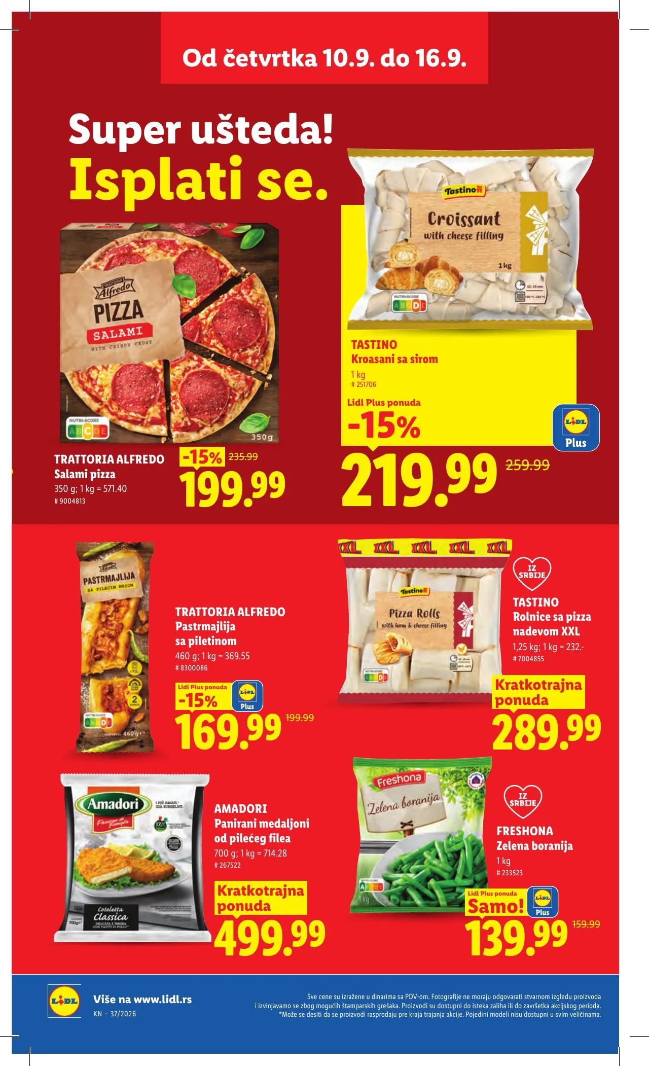 Lidl akciós újság Szerbia 09.10–09.16 – 30. oldal