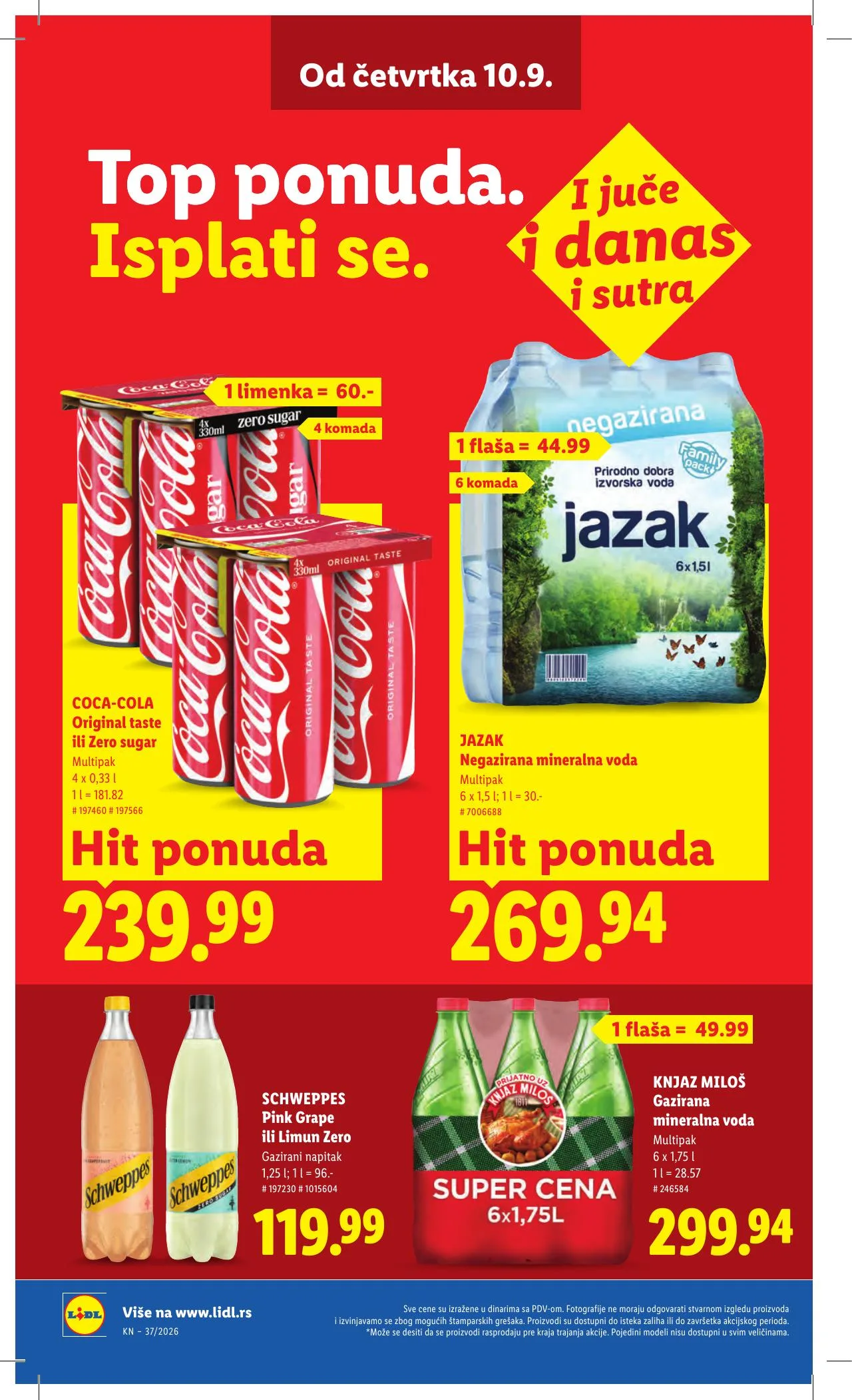 Lidl akciós újság Szerbia 09.10–09.16 – 34. oldal