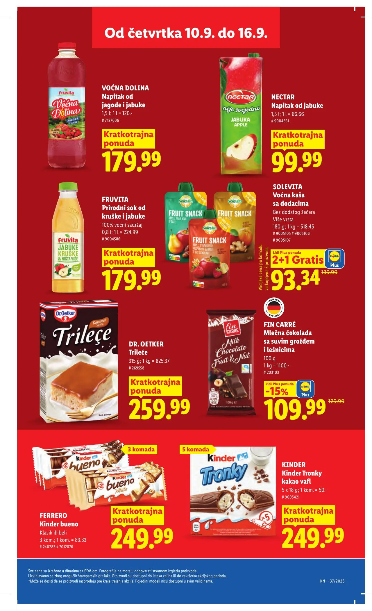 Lidl akciós újság Szerbia 09.10–09.16 – 35. oldal