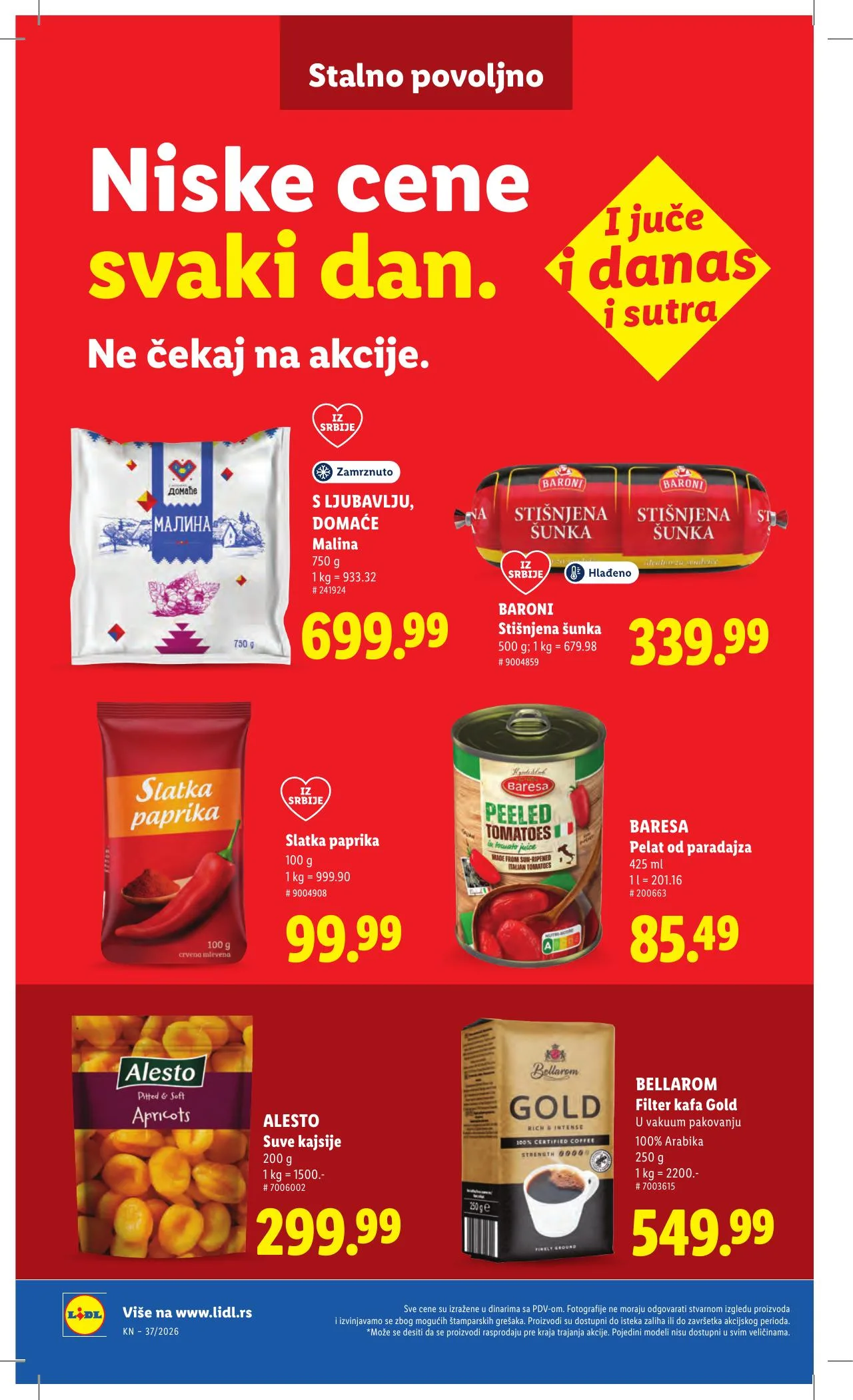 Lidl akciós újság Szerbia 09.10–09.16 – 40. oldal