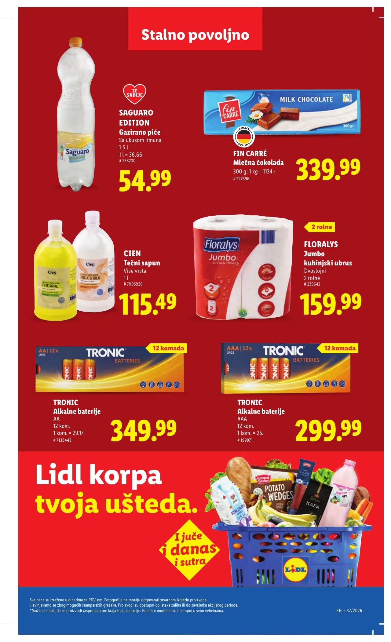 Lidl akciós újság Szerbia 09.10–09.16 – 41. oldal