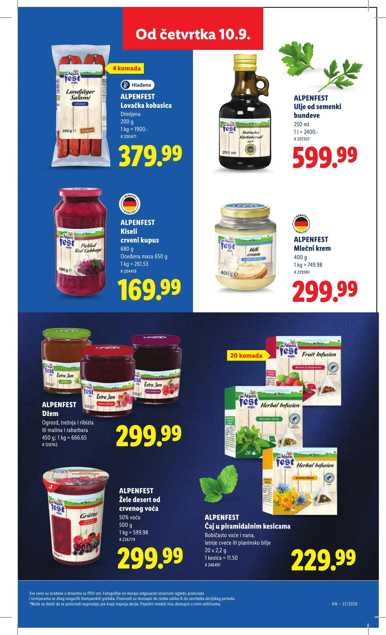 Lidl akciós újság Szerbia 09.10–09.16 – 49. oldal
