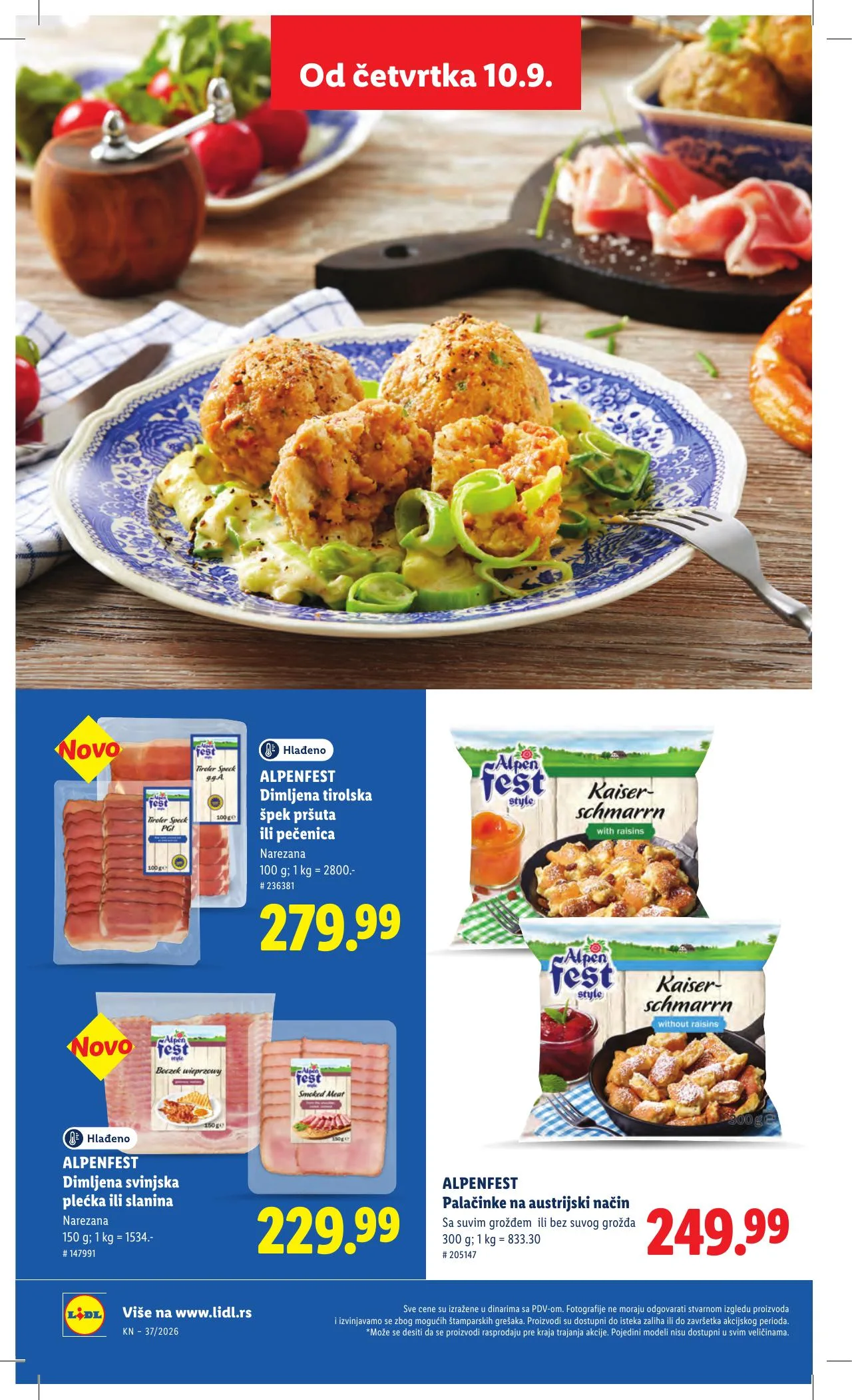Lidl akciós újság Szerbia 09.10–09.16 – 52. oldal