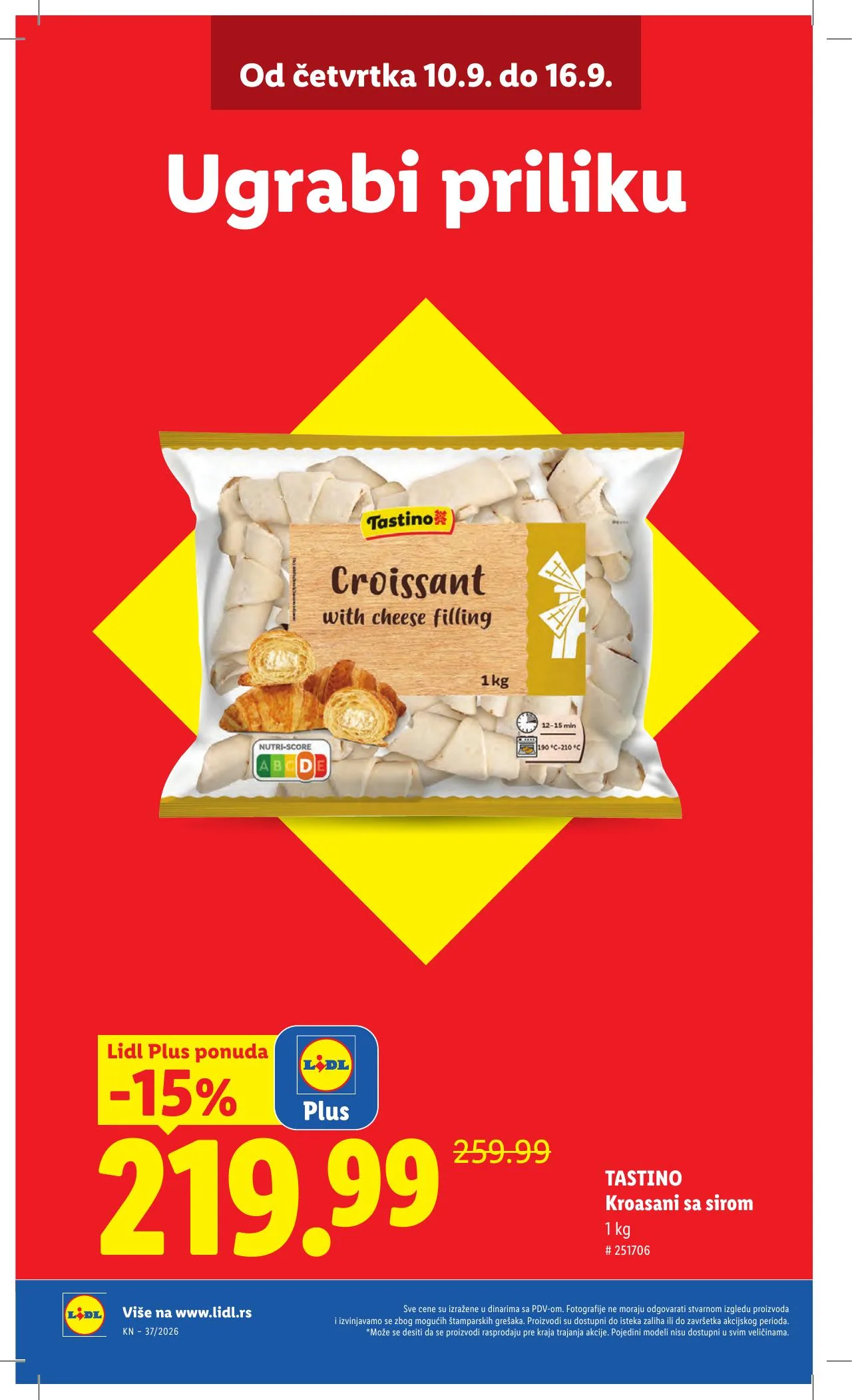 Lidl akciós újság Szerbia 09.10–09.16 – 6. oldal