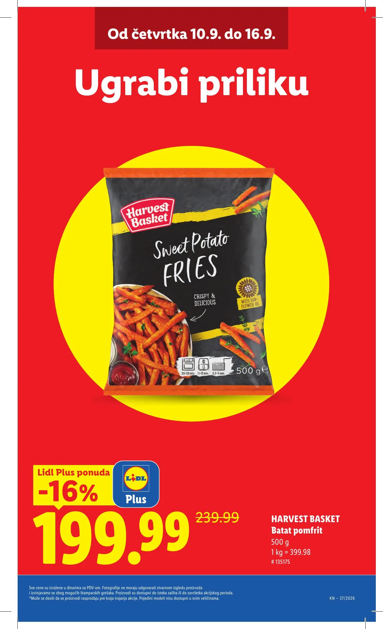 Lidl akciós újság Szerbia 09.10–09.16 – 7. oldal
