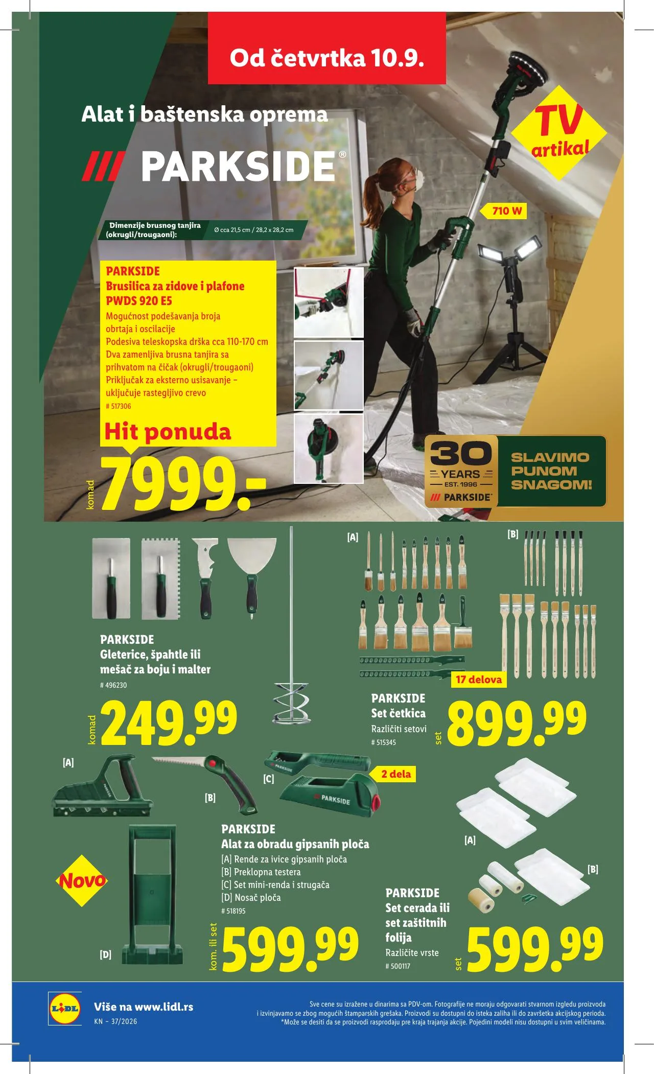 Lidl akciós újság Szerbia 09.10–09.16 – 70. oldal