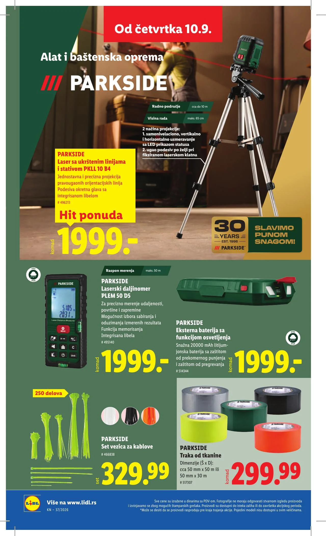Lidl akciós újság Szerbia 09.10–09.16 – 74. oldal