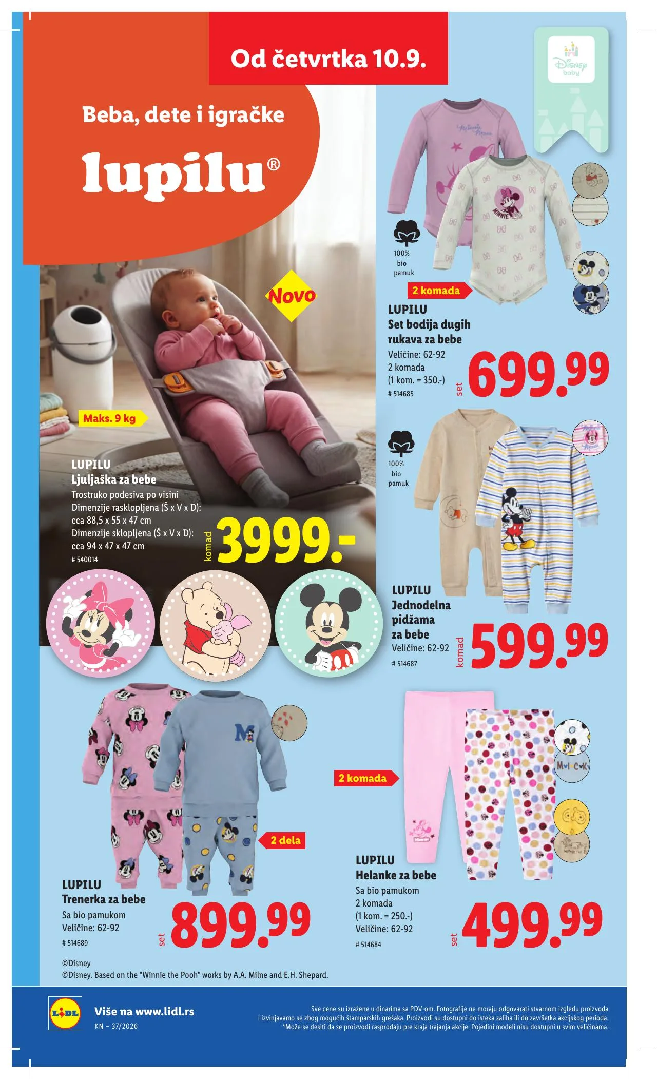 Lidl akciós újság Szerbia 09.10–09.16 – 76. oldal