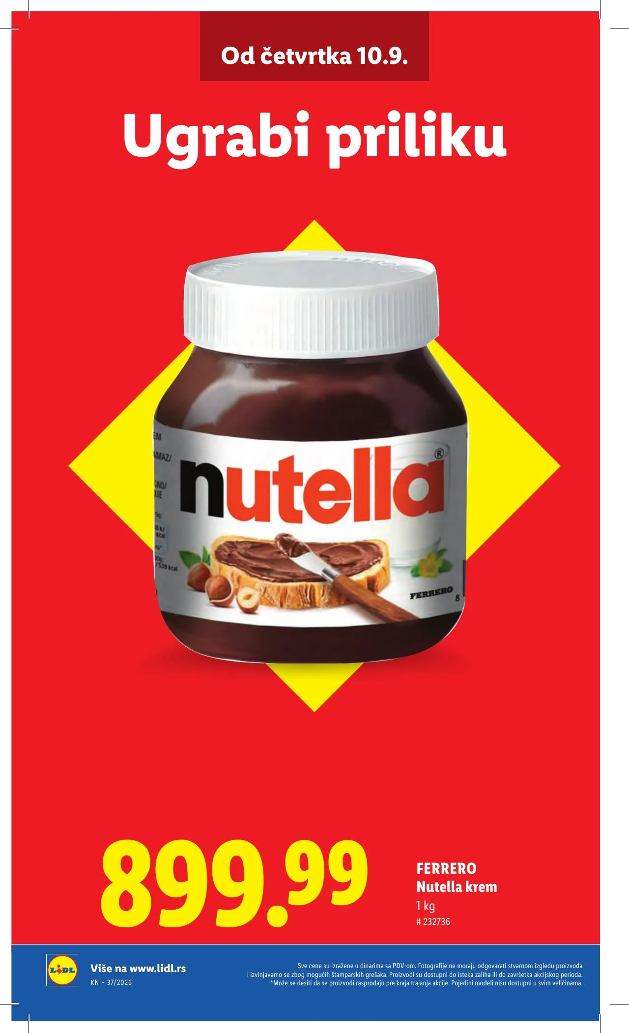 Lidl akciós újság Szerbia 09.10–09.16 – 8. oldal