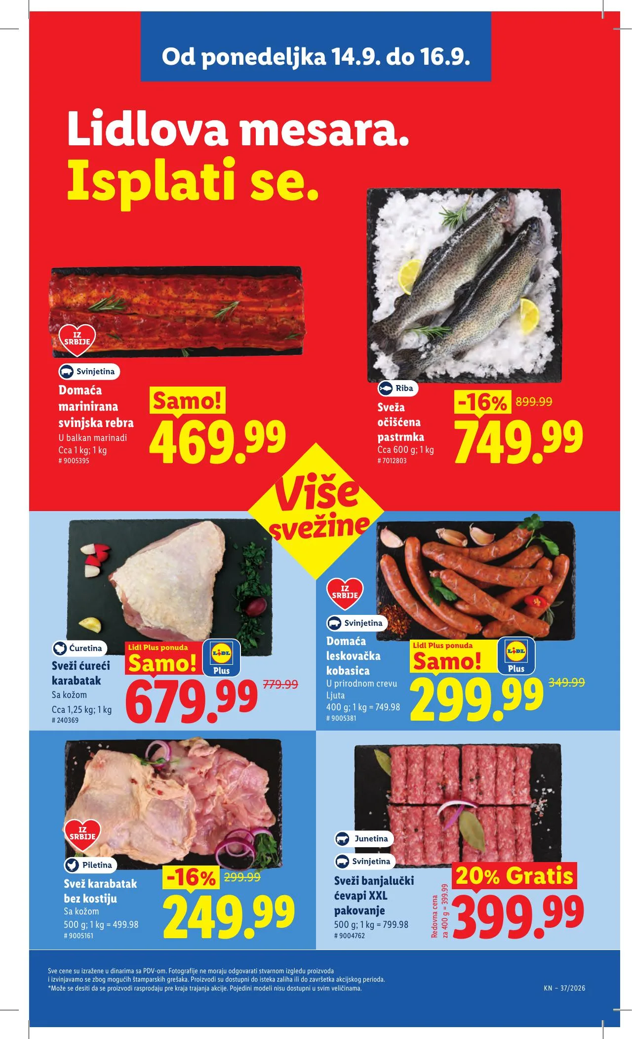 Lidl akciós újság Szerbia 09.10–09.16 – 89. oldal