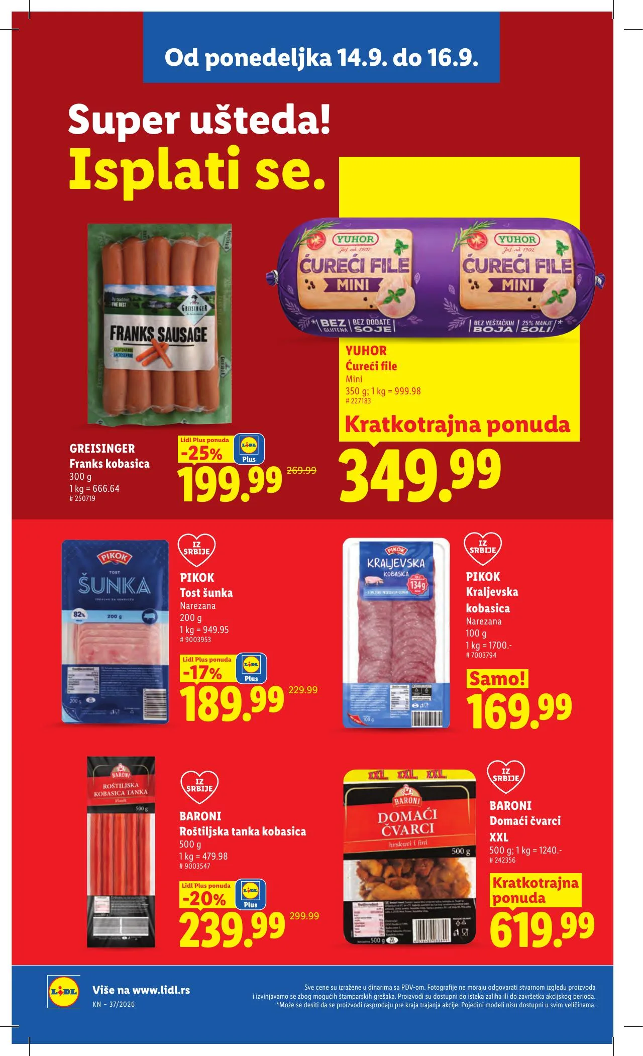 Lidl akciós újság Szerbia 09.10–09.16 – 90. oldal