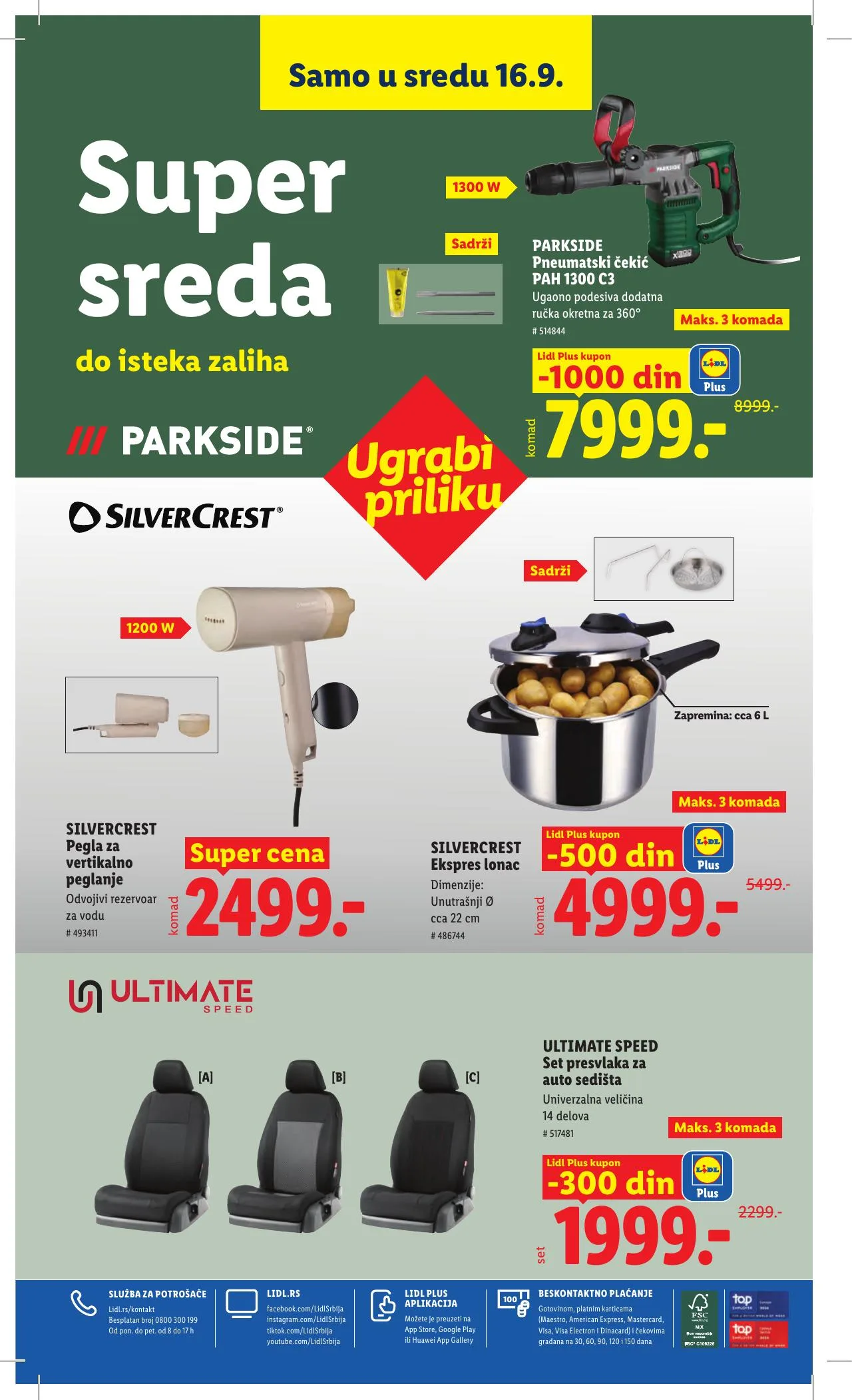Lidl akciós újság Szerbia 09.10–09.16 – 92. oldal