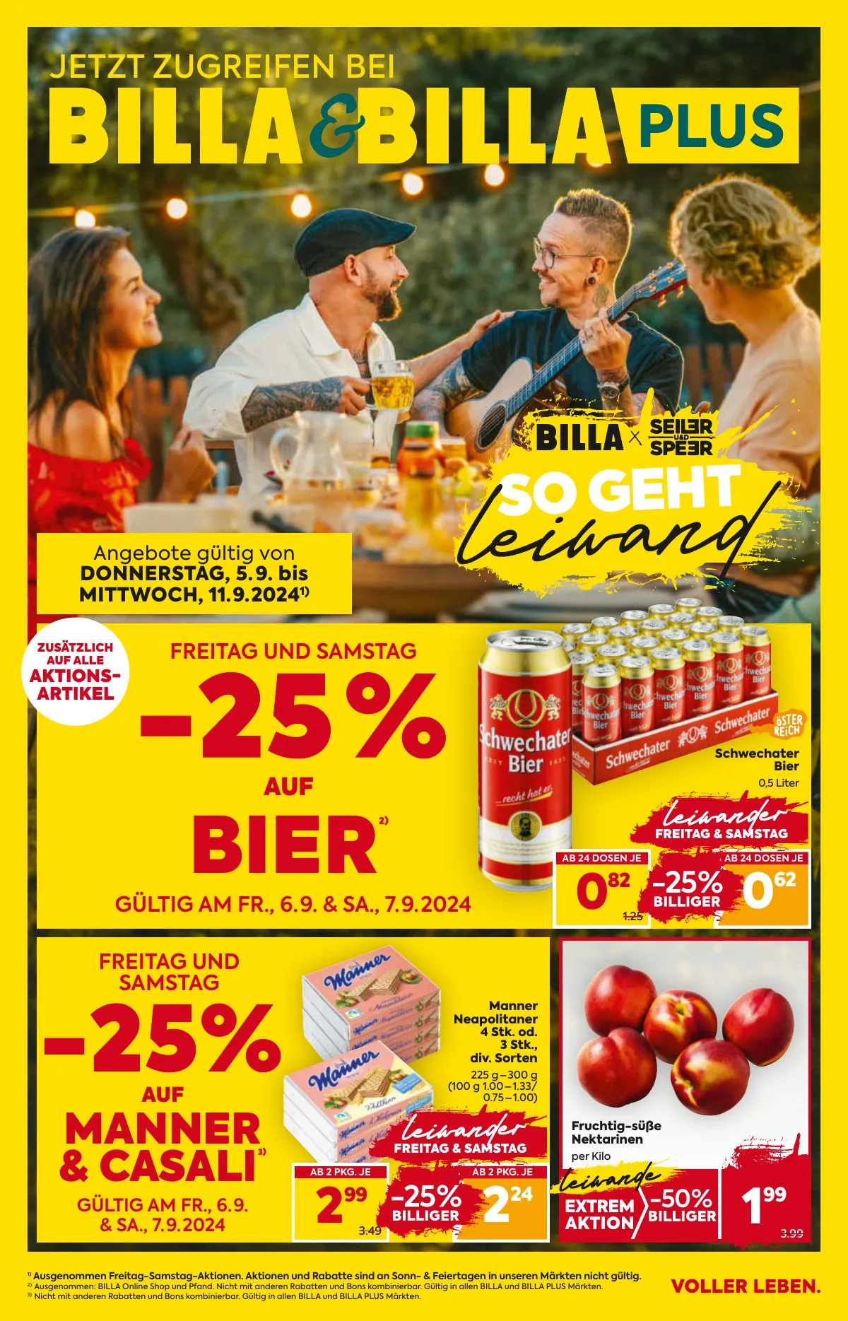 Billa akciós újság And Billa Plus 09.12–09.18