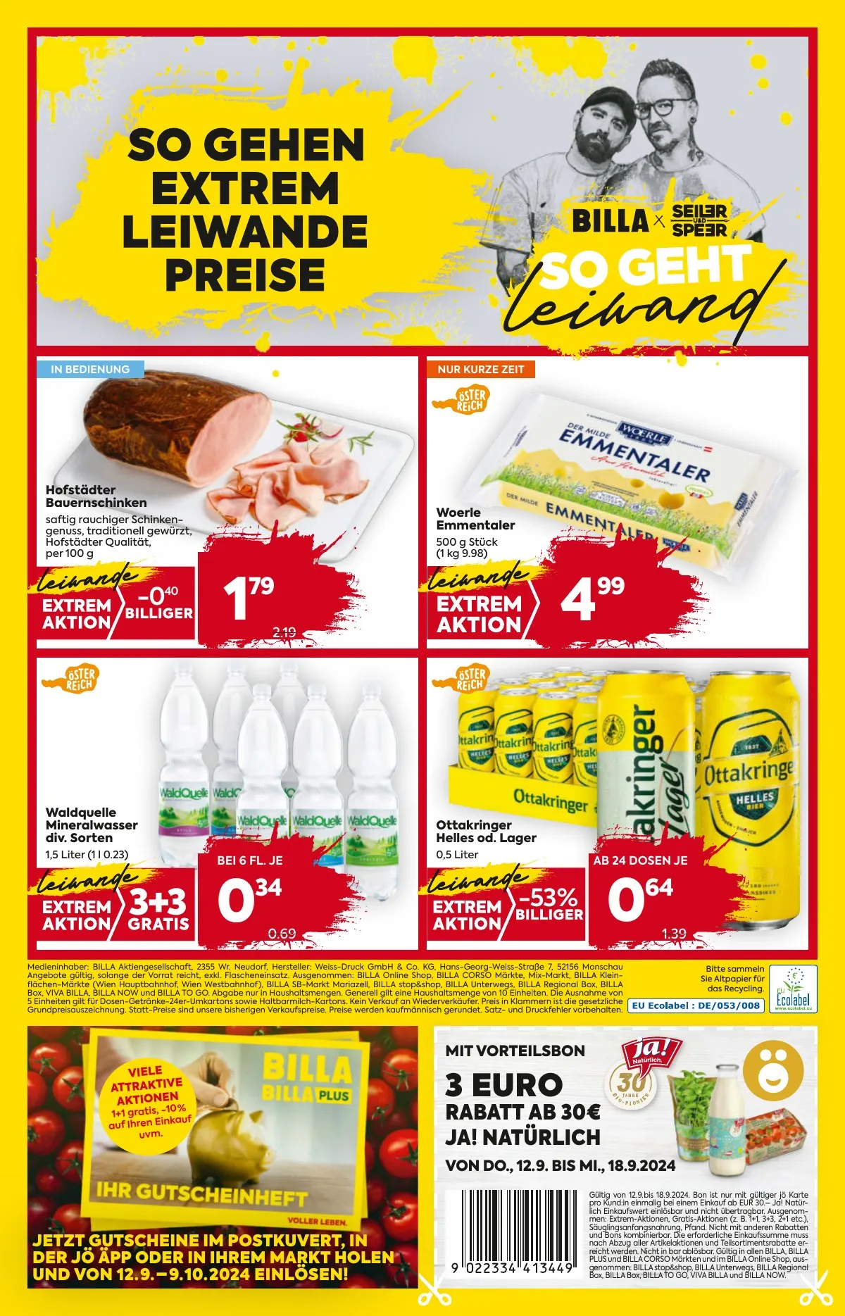 Billa akciós újság And Billa Plus 09.19–09.25 – 16. oldal