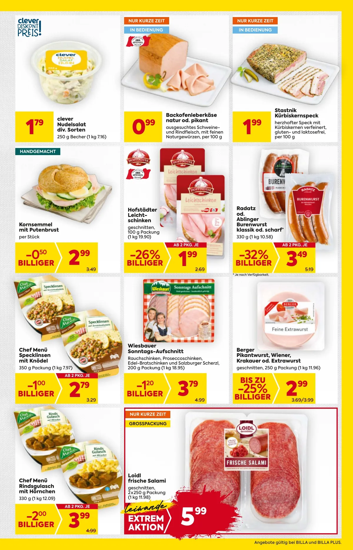 Billa akciós újság And Billa Plus 09.19–09.25 – 7. oldal