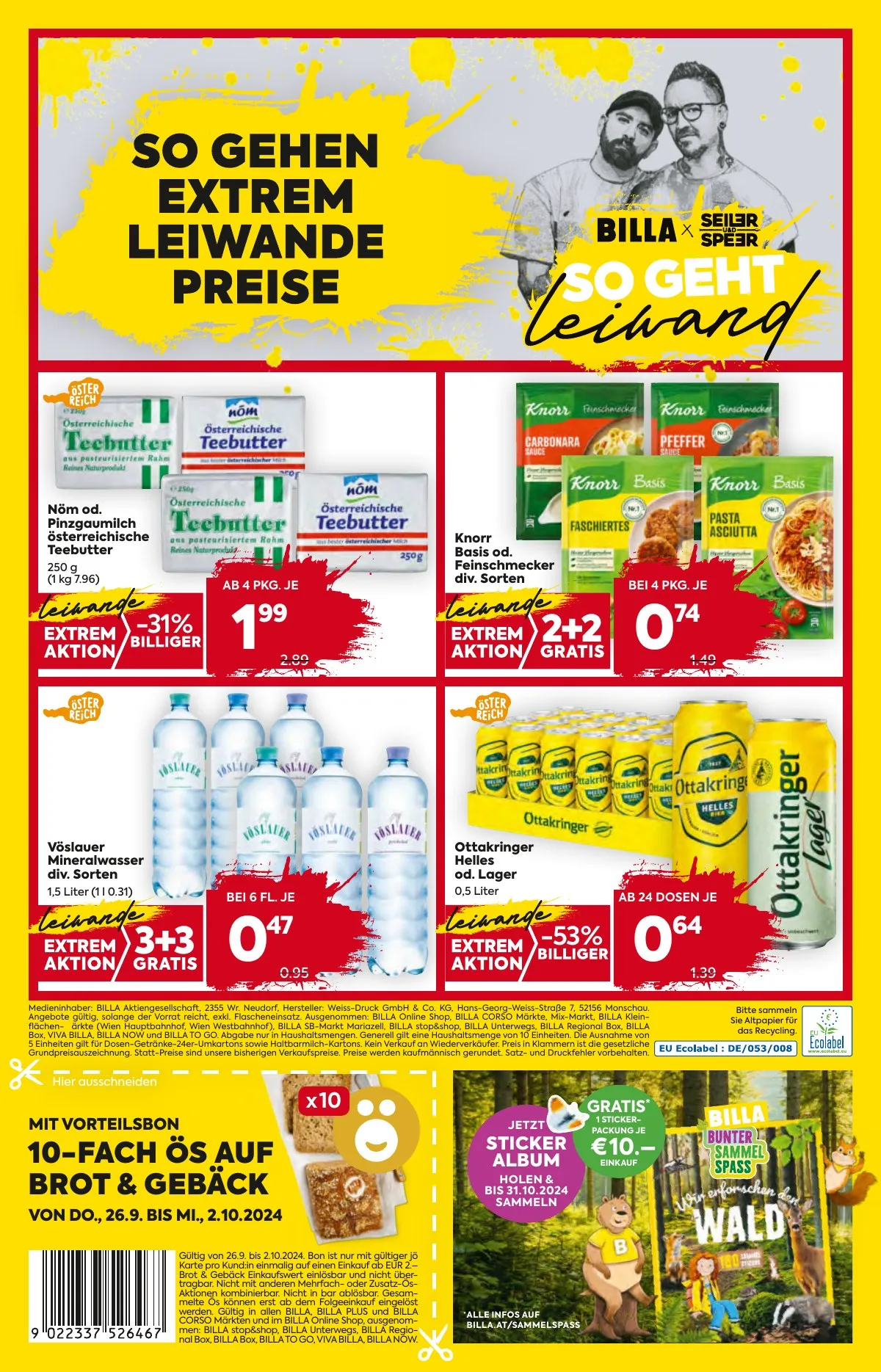 Billa akciós újság And Billa Plus 09.26–10.02 – 16. oldal