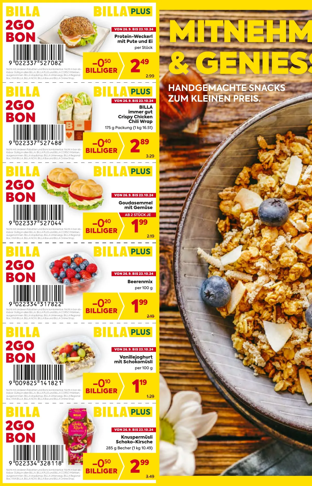 Billa akciós újság And Billa Plus 09.26–10.02 – 18. oldal
