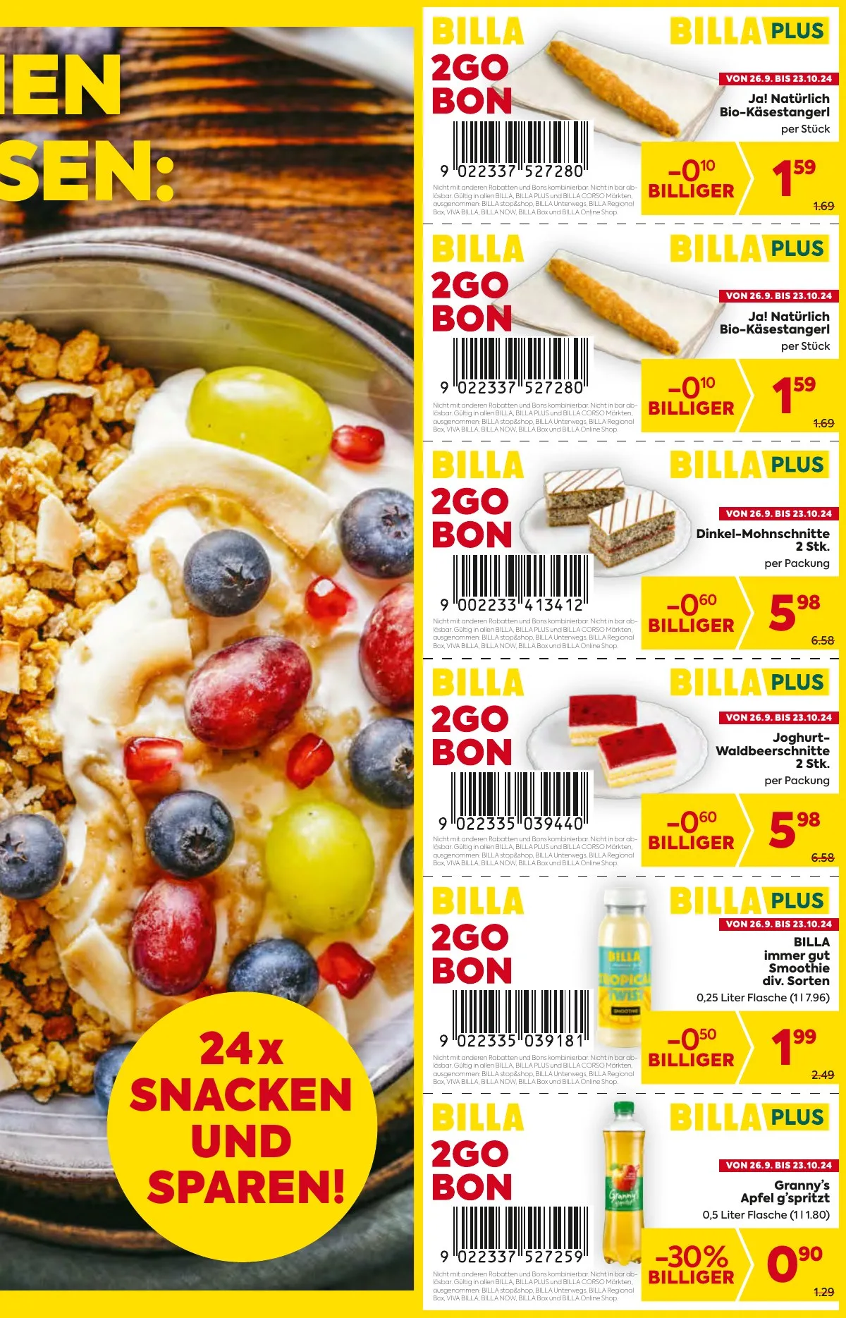 Billa akciós újság And Billa Plus 09.26–10.02 – 19. oldal