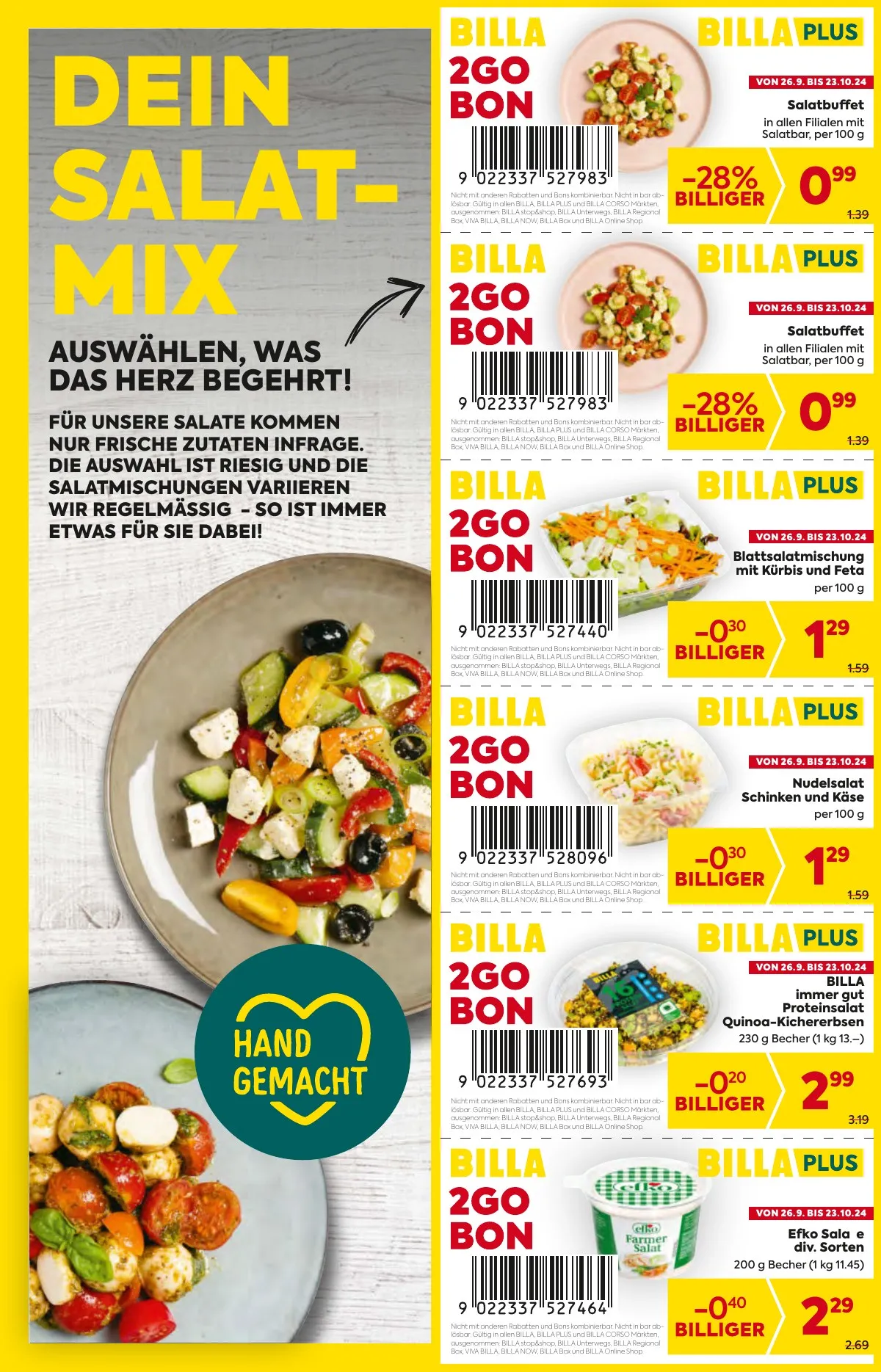 Billa akciós újság And Billa Plus 09.26–10.02 – 20. oldal