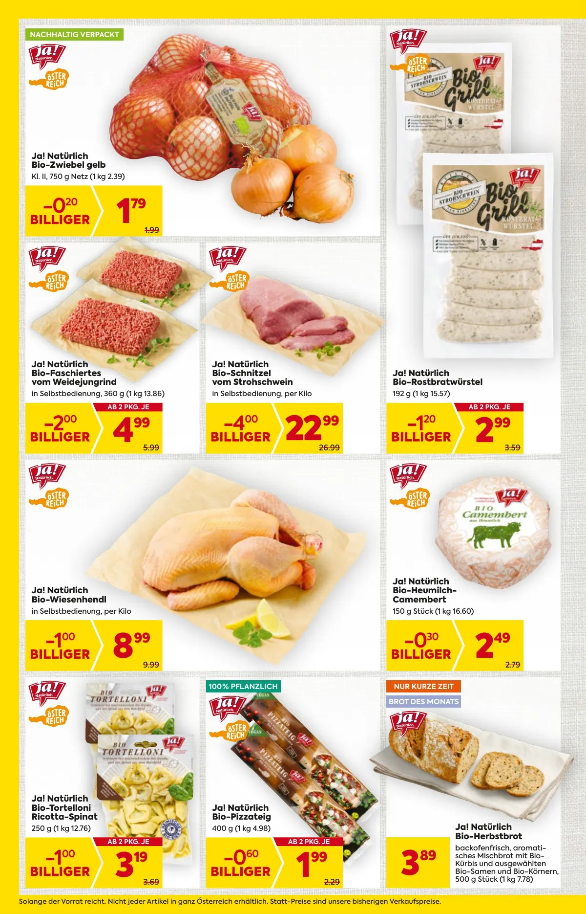 Billa akciós újság And Billa Plus 10.03–10.09 – 4. oldal
