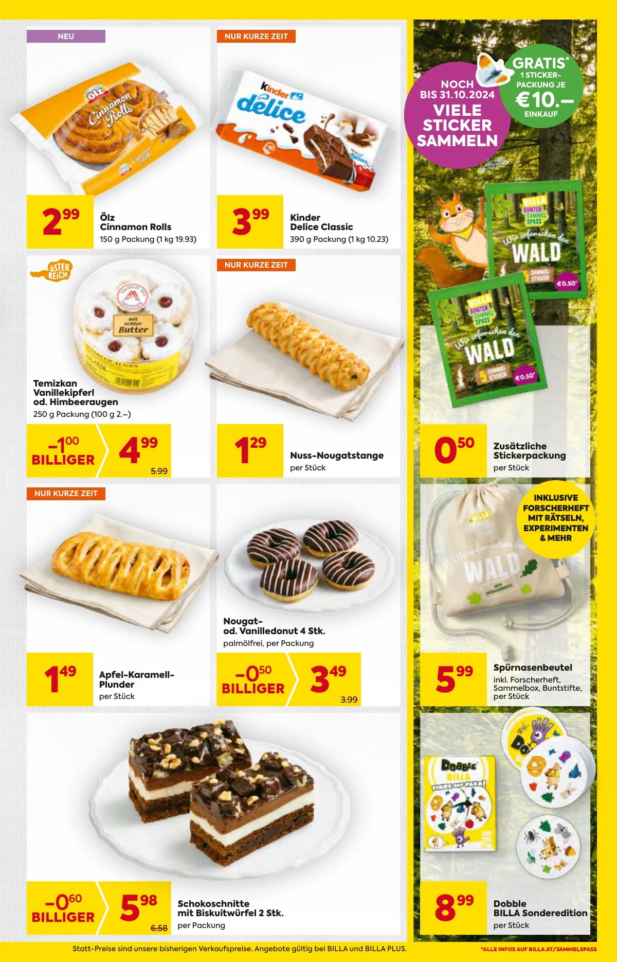 Billa akciós újság And Billa Plus 10.10–10.16 – 11. oldal