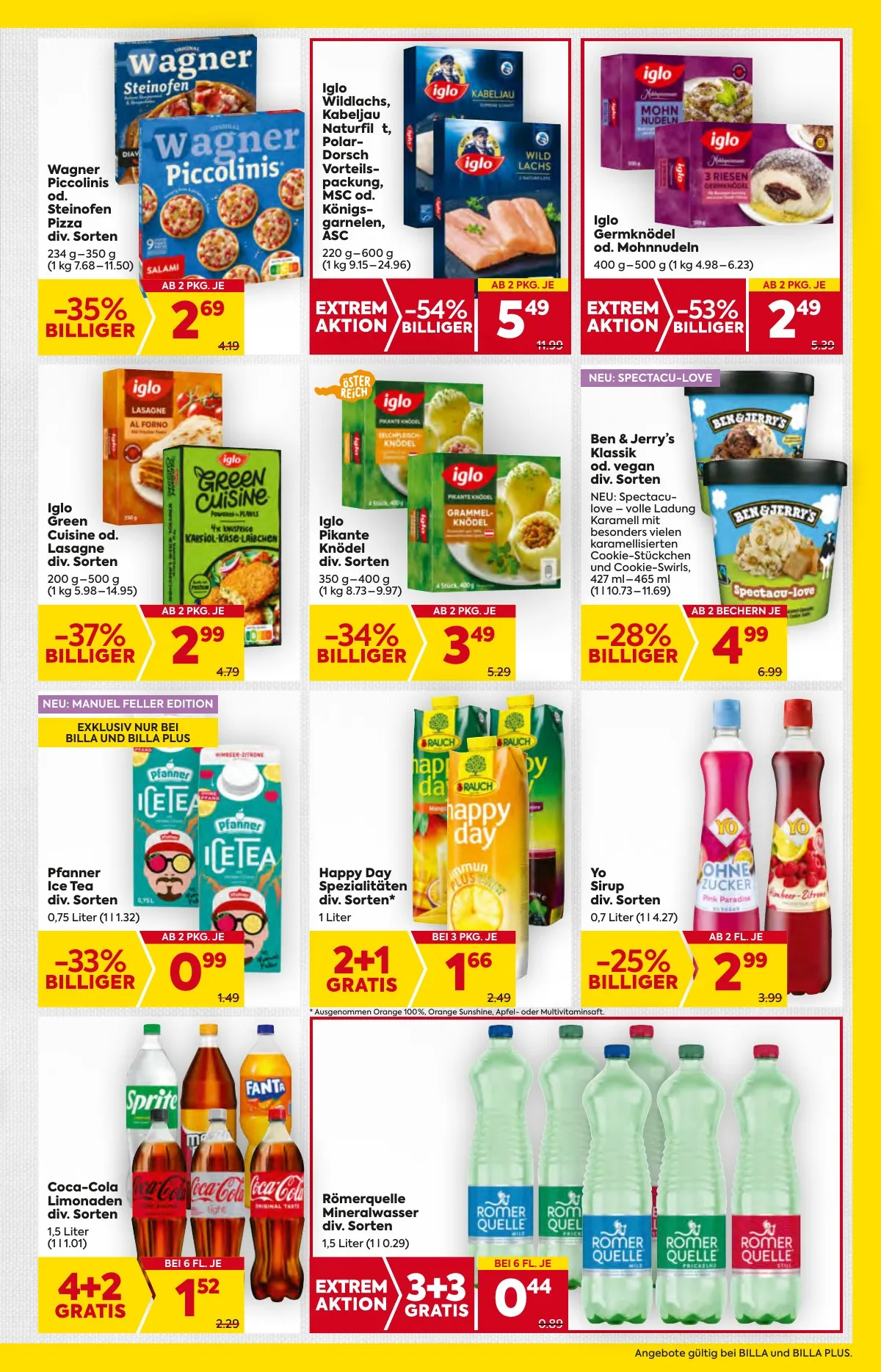 Billa akciós újság And Billa Plus 10.10–10.16 – 13. oldal