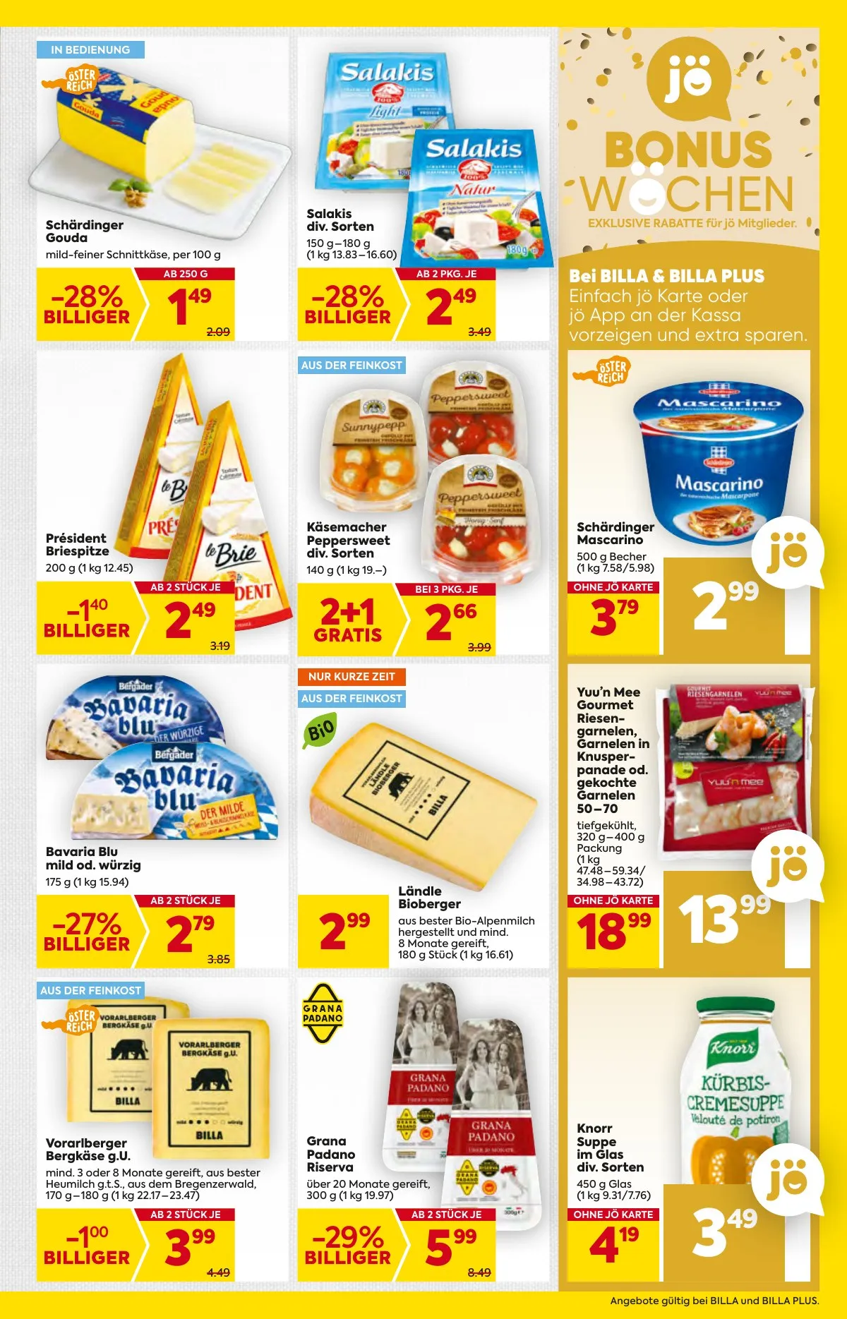 Billa akciós újság And Billa Plus 10.17–10.23 – 11. oldal