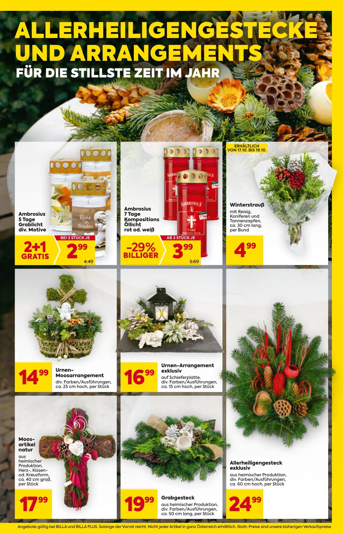 Billa akciós újság And Billa Plus 10.17–10.23 – 3. oldal