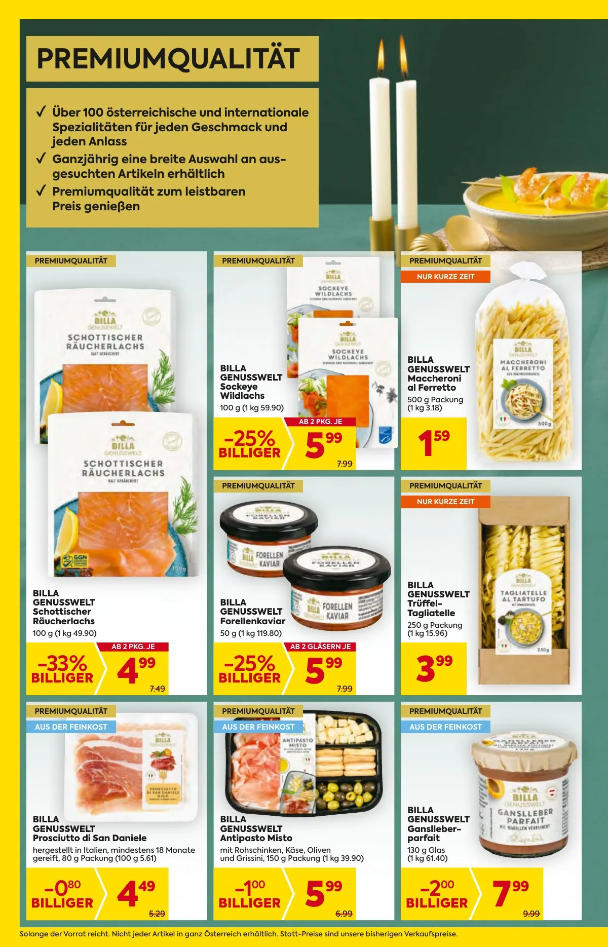 Billa akciós újság And Billa Plus 10.17–10.23 – 4. oldal