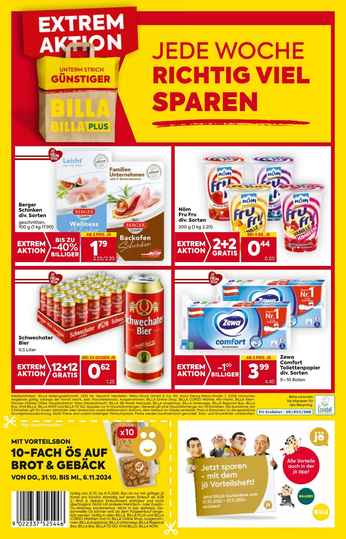 Billa akciós újság And Billa Plus 10.30–11.06 – 16. oldal