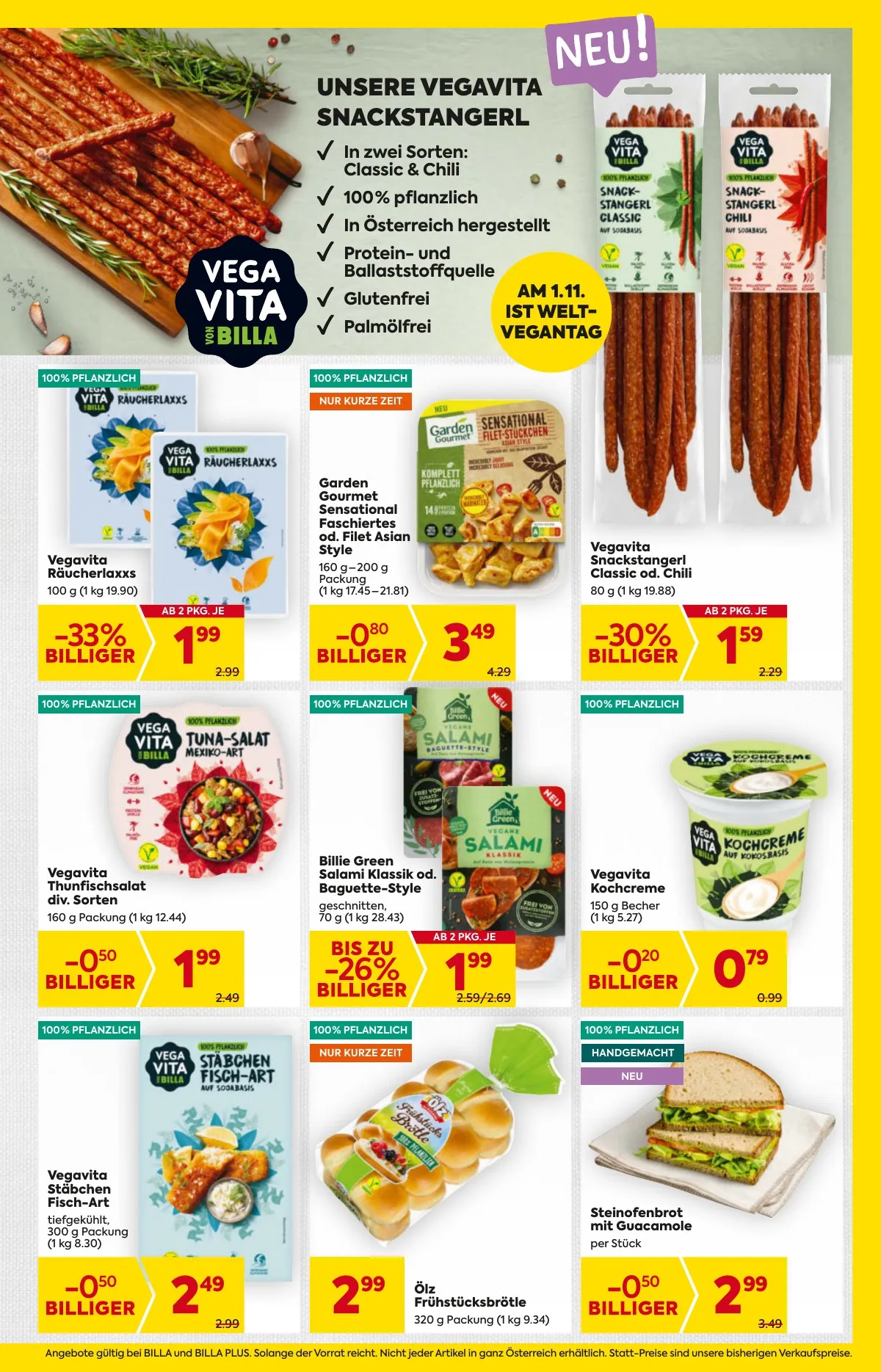 Billa akciós újság And Billa Plus 10.30–11.06 – 3. oldal