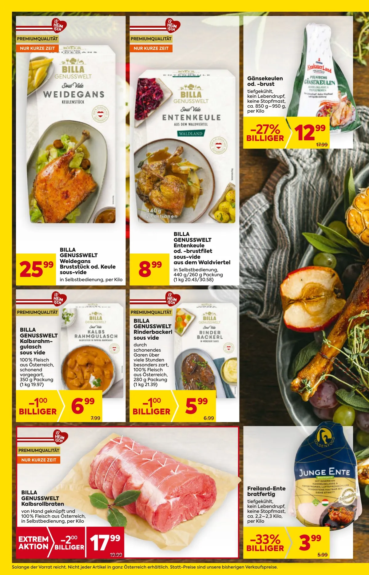 Billa akciós újság And Billa Plus 10.30–11.06 – 4. oldal