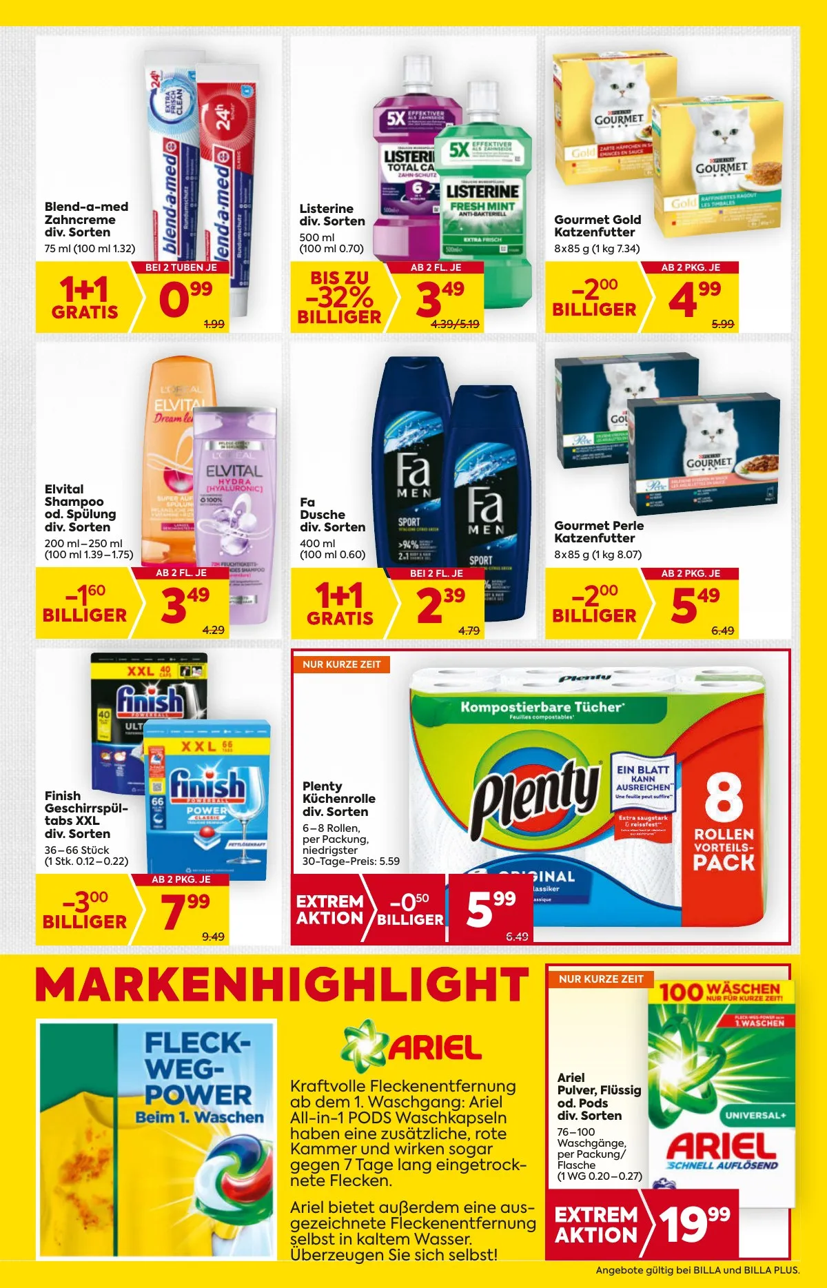 Billa akciós újság And Billa Plus 11.07–11.13 – 19. oldal