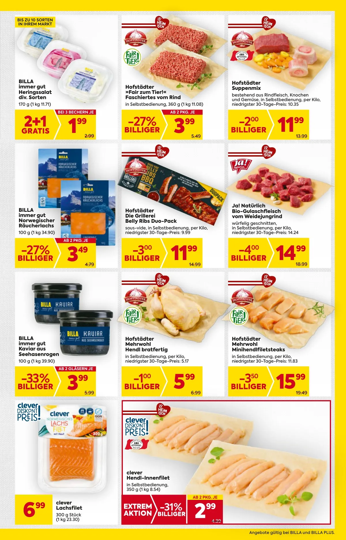 Billa akciós újság And Billa Plus 11.07–11.13 – 9. oldal