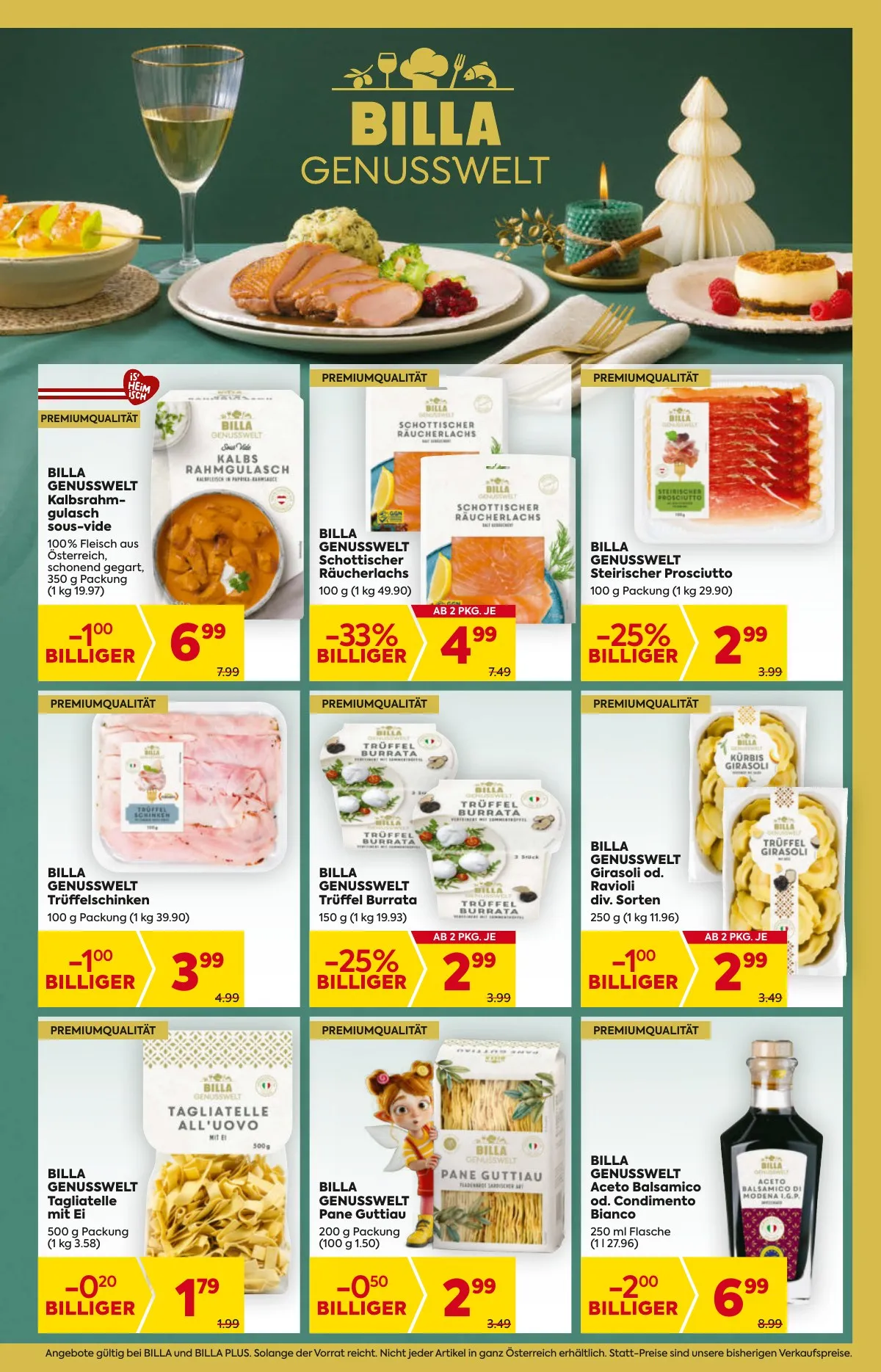 Billa akciós újság And Billa Plus 11.14–11.20 – 3. oldal