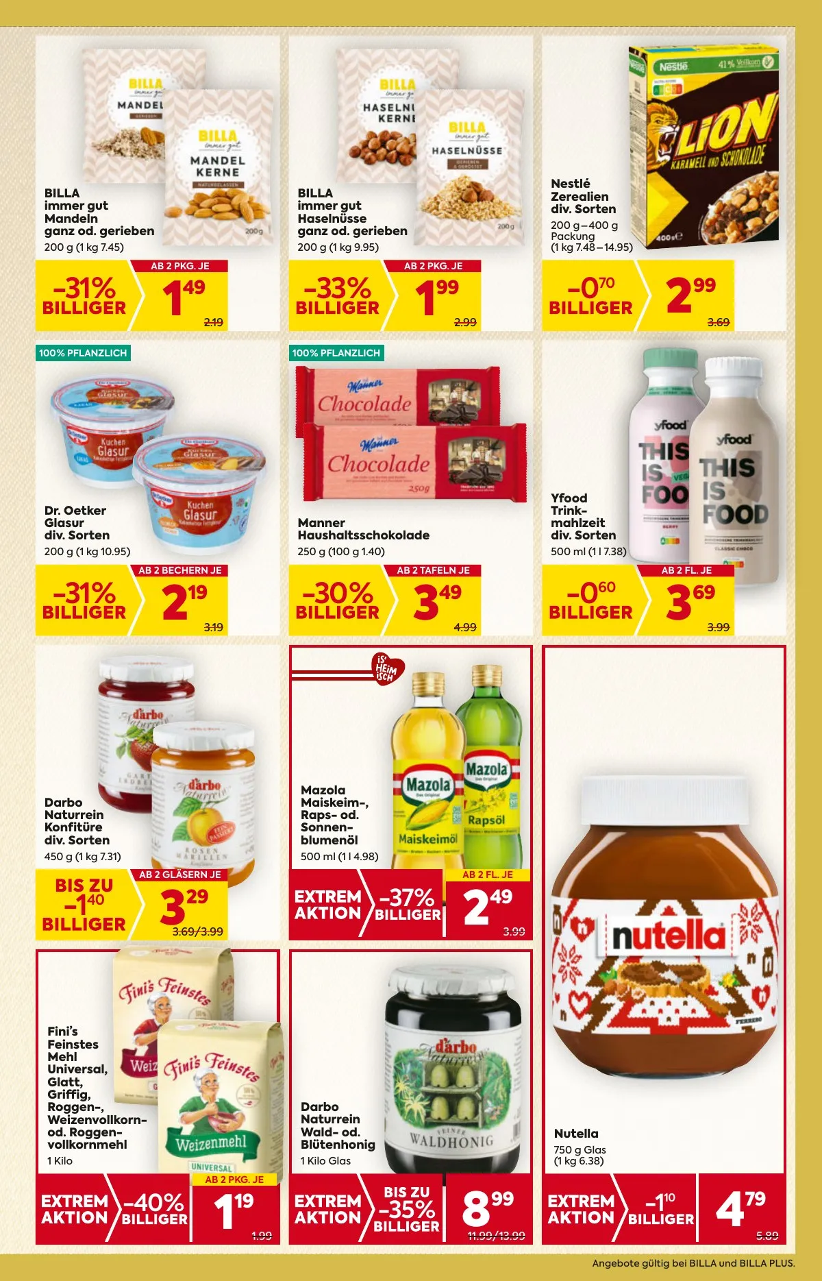 Billa akciós újság And Billa Plus 11.21–11.27 – 11. oldal