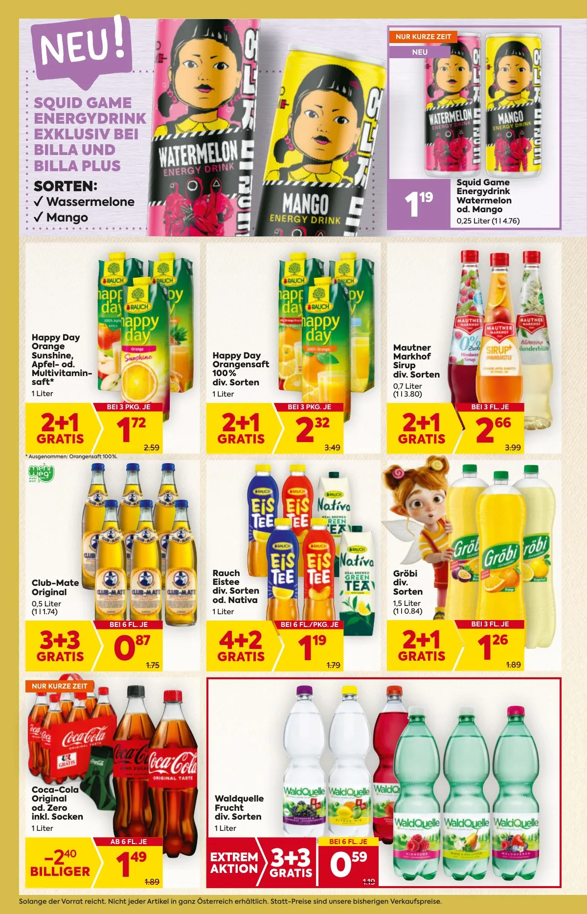 Billa akciós újság And Billa Plus 11.21–11.27 – 14. oldal