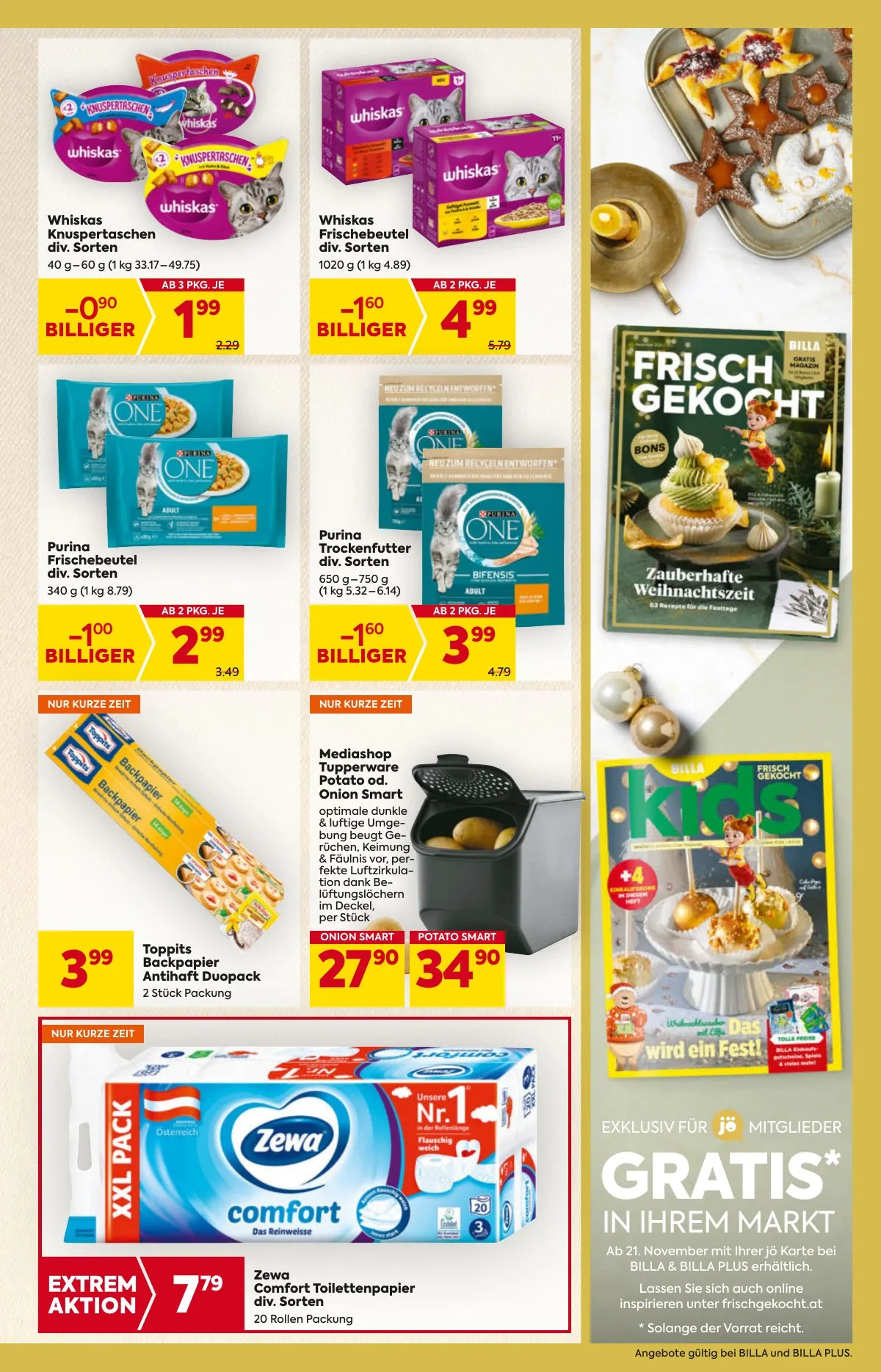 Billa akciós újság And Billa Plus 11.21–11.27 – 15. oldal