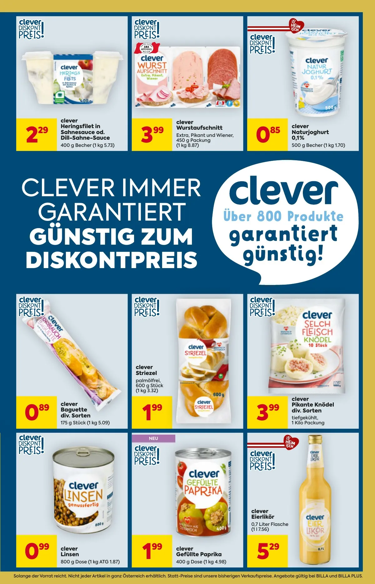 Billa akciós újság And Billa Plus 11.21–11.27 – 3. oldal