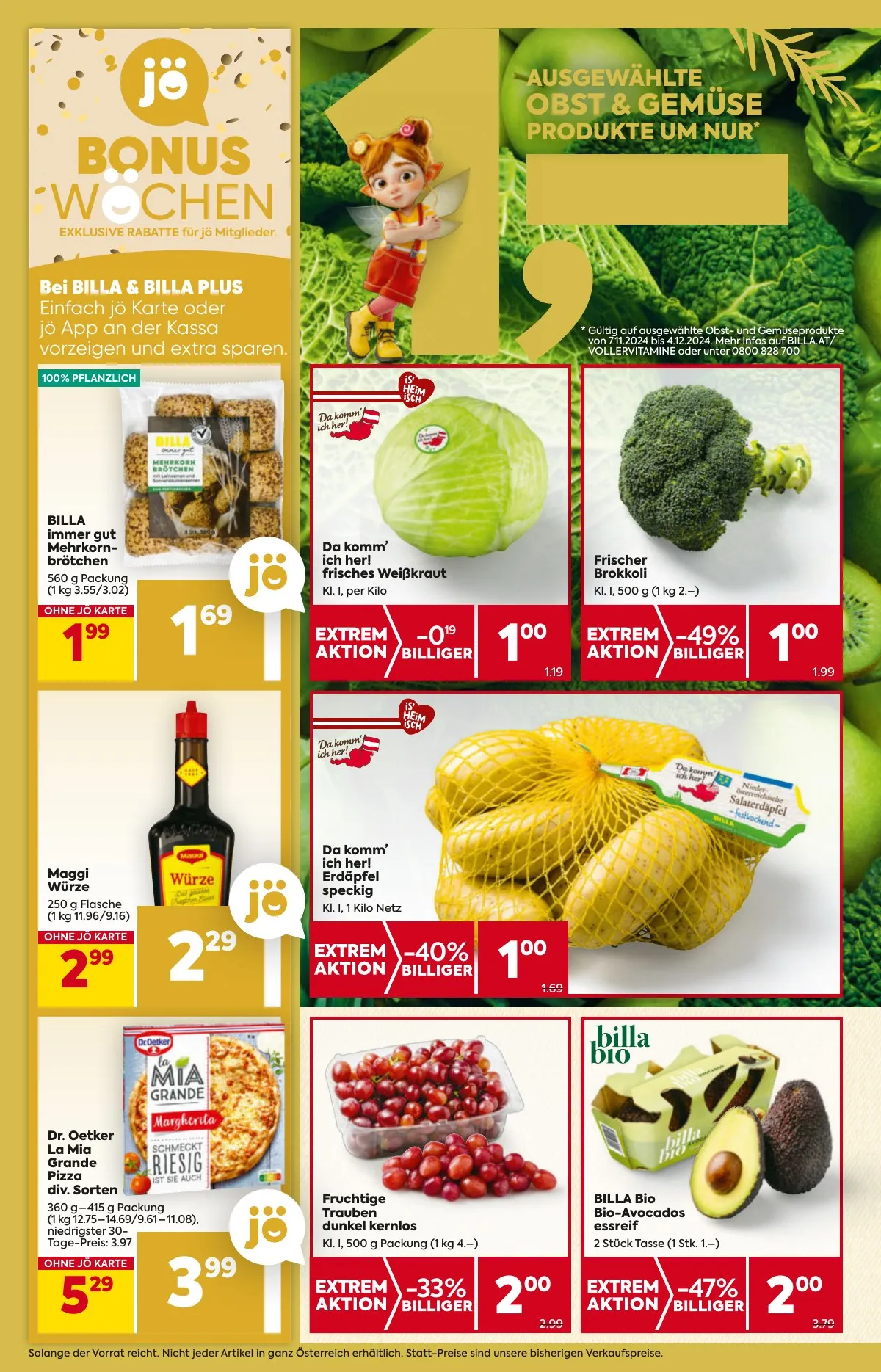 Billa akciós újság And Billa Plus 11.21–11.27 – 6. oldal