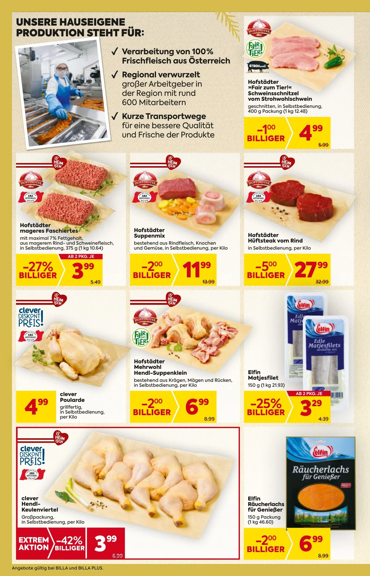 Billa akciós újság And Billa Plus 11.21–11.27 – 8. oldal